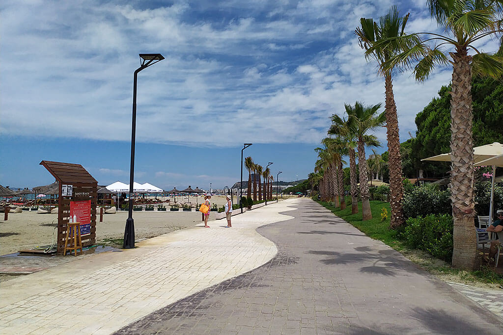 Golem Beach Promenade