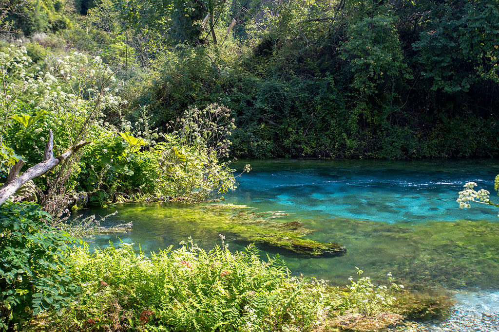 The Blue Eye spring