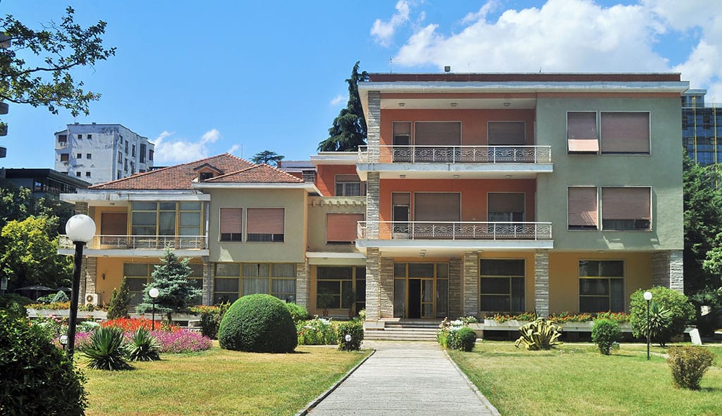 Enver Hoxha's villa in Blloku