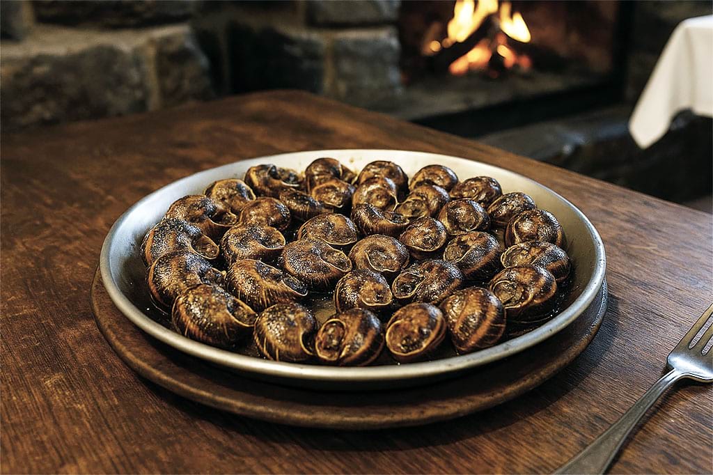 Cargols a la Llauna (Grilled-Snails) Andorra