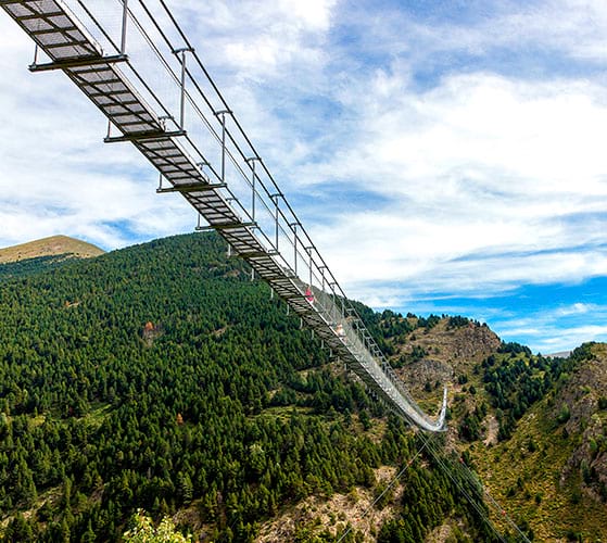 Pont Tibetà Bridge, Andorra