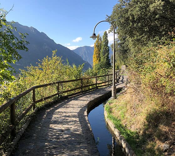 Sola Irrigation Canal Trail (Rec del Solà), Andorra (Shutterstock / rachel-mbg)
